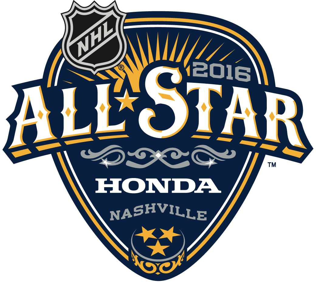 NHL All-Star Game 2016 Sponsored Logo iron on heat transfer